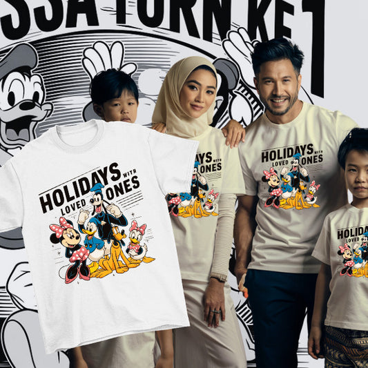 Family Holiday Disney Tshirt  Family Set 100% Cotton Quality 51 _ Family